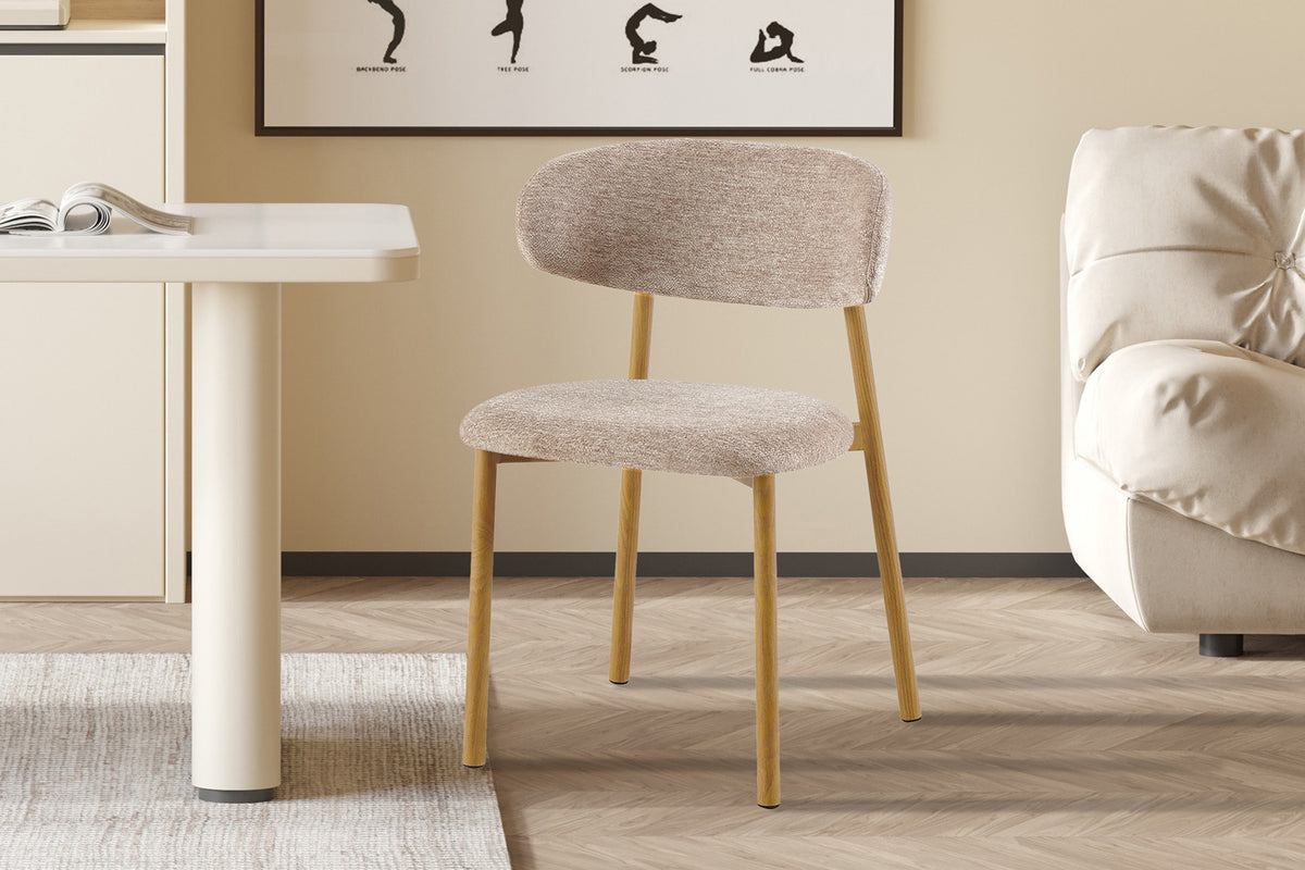 Chaise Savast – Structure effet Bois
