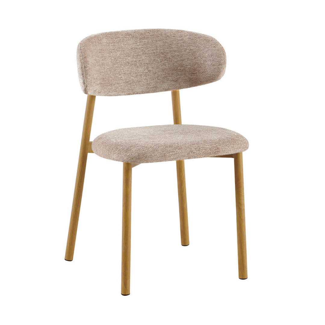 Chaise Savast – Structure effet Bois