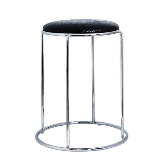 Tabouret Dijeaux Croco Noir