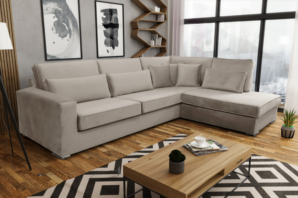 Canapé d'angle Bristol Beige